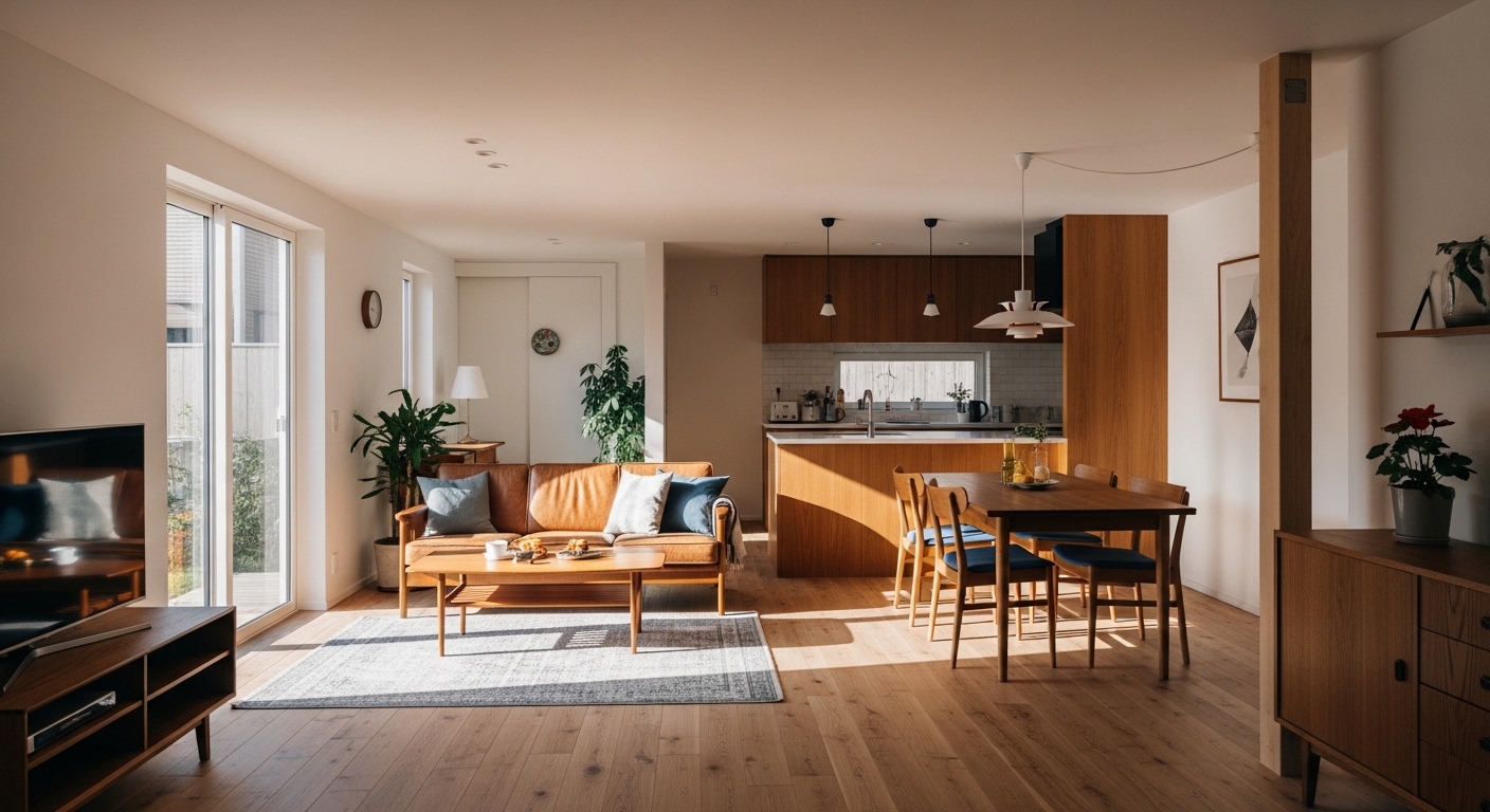 ヴィンテージ家具と住宅をトータル提案｜家具コーディネート対応の家づくりのアイキャッチ